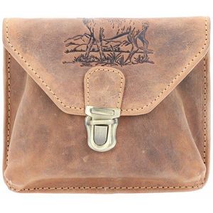 Greenburry Vintage Outdoor heuptasje leer 15 cm brown