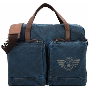 Greenburry Vintage Aviator Vluchttas 45 cm Laptop compartiment blue