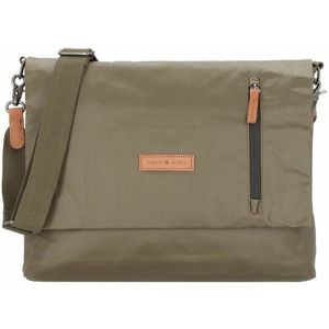 Greenburry Aviator Messenger 39 cm laptop compartiment olive