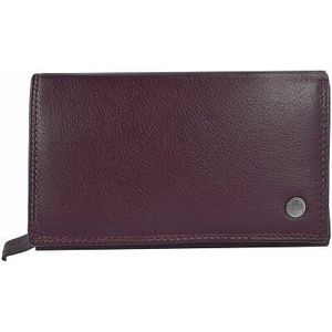 Greenburry Sponsachtig portefeuille leer 15,5 cm bordeaux