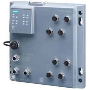 Siemens 6GK5208-0UA00-5ES6 Netwerkschakelaar - 8 Havens - Robuust - IP65/67