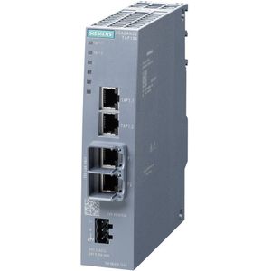 Siemens - 6GK5104-0BA00-1SA2 - Ethernet Schakelaar - 2 Havens - Netwerkschakelaar - 24 V DC