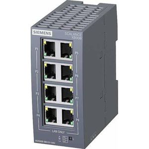 Siemens 6GK5008-0BA10-1AB2 SCALANCE XB008 unmanag.Industrial Ethernet Switch, Automatisering