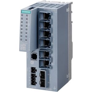 Siemens - SCALANCE XC206-2G PoE - Netwerkschakelaar - Beheerd - 6x 10/100/1000 Mbit/s RJ45 PoE-poorten
