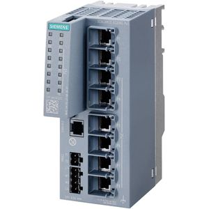 Siemens - SCALANCE XC208G PoE - Netwerkschakelaar - Beheerbaar - 6 PoE-poorten
