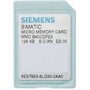 Siemens - SIMATIC S7 Micro Geheugenkaart - Turkoois - 512 kB - Nflash