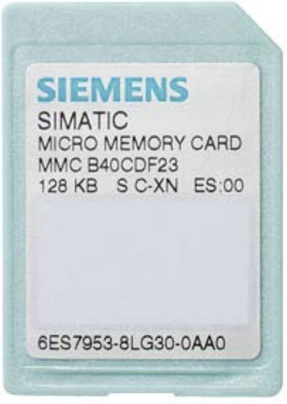 Siemens - SIMATIC S7 Micro Geheugenkaart - Turkoois - 512 kB - Nflash