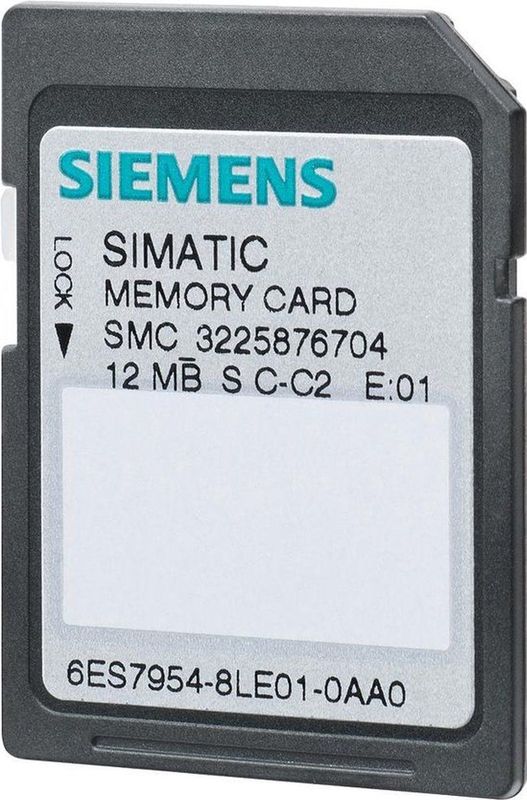 Siemens - SIMATIC PLC-geheugenkaart - 12MB Flash-Eprom - E2JPA