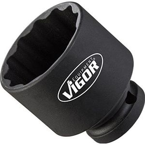 Vigor - V4478 - Wielmoersleutel - Zwart - Staal - Vierkant 12,5 mm