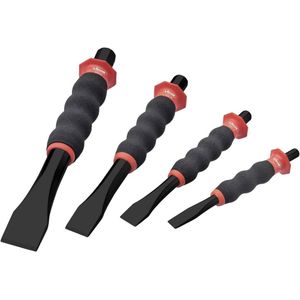 Vigor - Flachmeißel Satz ∙ V6220/4 ∙ 4-teilig ∙ Anzahl Werkzeuge: 4