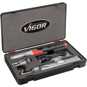 VIGOR - Kunststof Reparatieset - 134-delig - V3551N - 50 W - Voor Snelle en Stabiele Reparaties