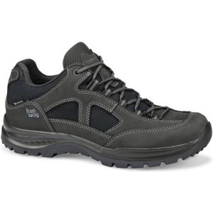 Hanwag Gritstone II Gtx Heren Lage Wandelschoen Asphalt/Black 14/49,5