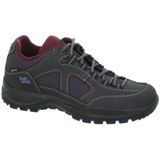 Hanwag Gritstone II Lady Gtx Lage Wandelschoen Dames Asphalt/Dark Garnet 4,5