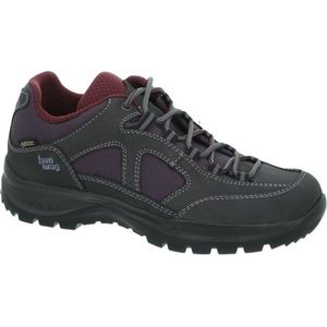 Hanwag Gritstone II Lady GTX - Wandelschoenen - Dames - Asphalt Dark Garnet