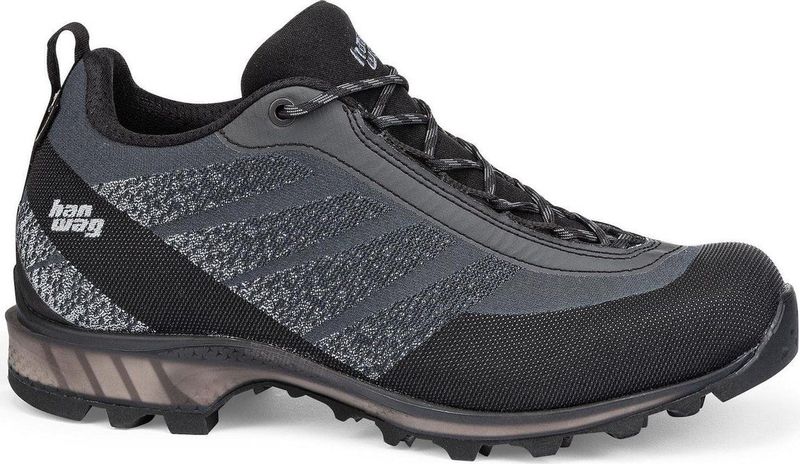 Wandelschoen Hanwag Men Ferrata Light Low GTX Asphalt Black-Schoenmaat 44,5 (UK 10)