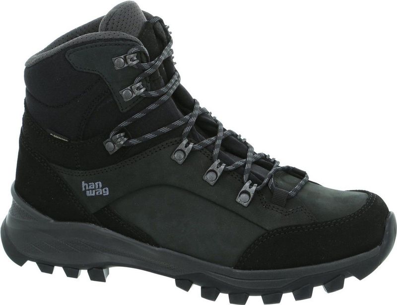 Hanwag - Banks GTX - Wandelschoen - Zwart - Nubuck Leer