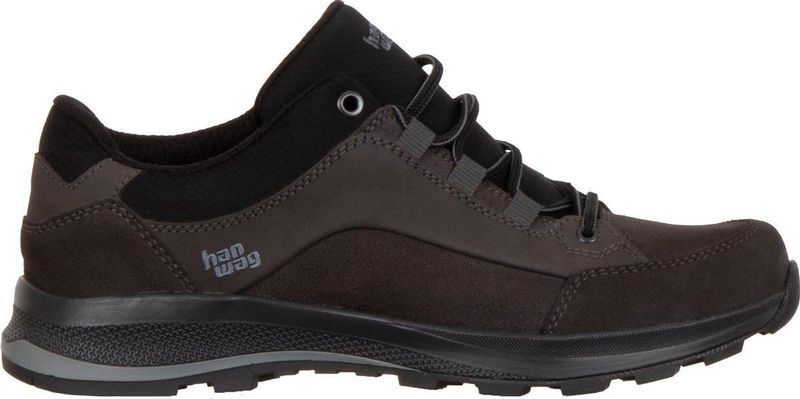 Hanwag - Banks Low LL - Wandelschoen - Asphalt - Nubuck Leer/Suède