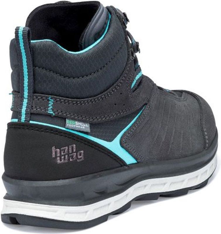 Hanwag - Blueridge Lady ES - Wandelschoenen - Grijs - Nubuck Leer - Goretex