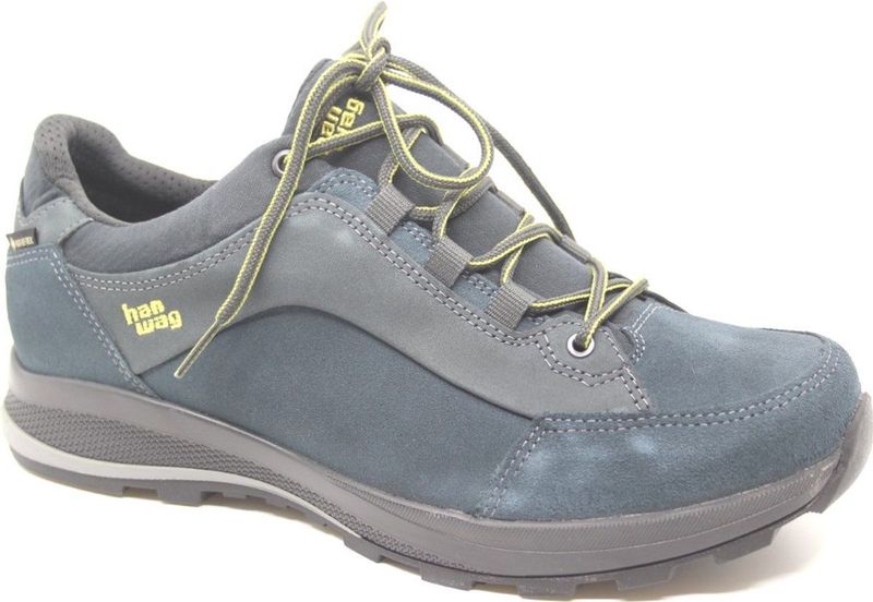 Hanwag - Banks Low GTX - Wandelschoen - Steel Sulphur - Nubuck en Suède