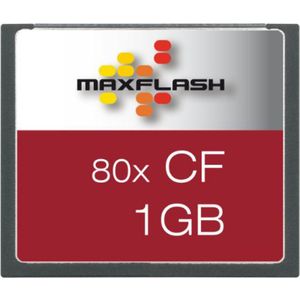 Mutec MaxFlash CF Card / 1 GB voor Boss BR600 / BR900 - Geheugenkaarten