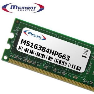 Memory Solution MS16384HP663 16GB geheugenmodule - geheugenmodules (PC/server, goud, groen, HP Compaq ProLiant BL465c G7 RDimm QR PC1066) 16GB geheugenmodule