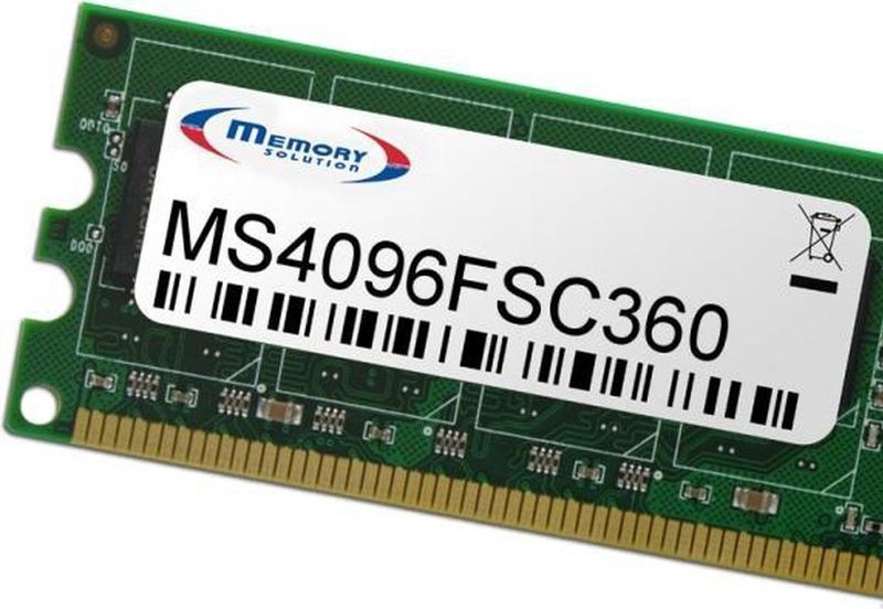 Memory Solution MS4096FSC360 4GB memoria