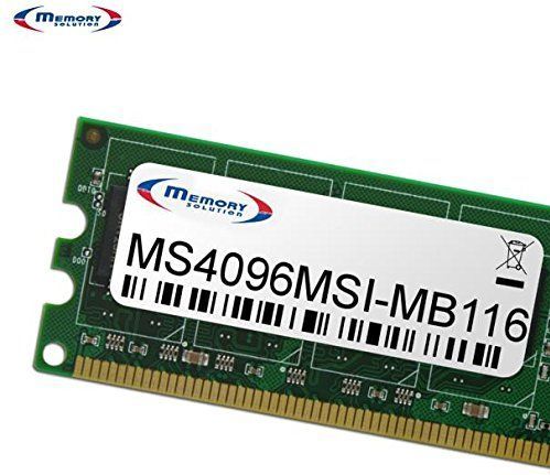 Memorysolution - MS4096MSI-MB116 - Geheugenmodule - 4GB - RAM Modelspecifiek