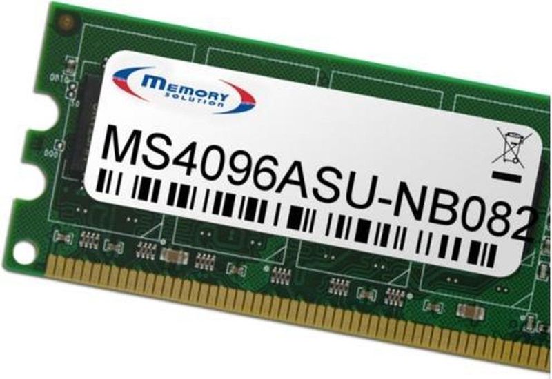 Memorysolution - DDR3L - RAM - 4GB - Modelspecifiek