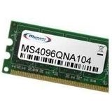 Memorysolution Memory Solution MS4096QNA109. Komponente für: PC / Server, RAM-Speicher: 4 GB, Speicherlayout (Mo... (1 x 4GB), RAM Modelspecifiek