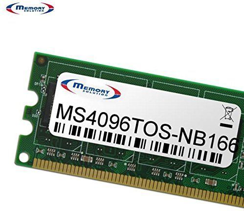 Memorysolution - RAM - Groen - 1 x 4GB - Modelspecifiek voor Toshiba Satellite C70-A serie