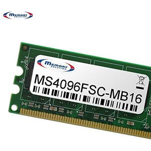 Memorysolution Geheugenoplossing MS4096FSC-MB16 (1 x 4GB), RAM Modelspecifiek, Zwart, Groen, Goud