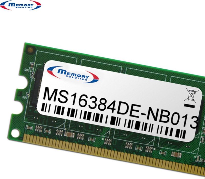 Memorysolution - RAM - 16 GB - Modelspecifiek voor DELL Latitude 14 E7470