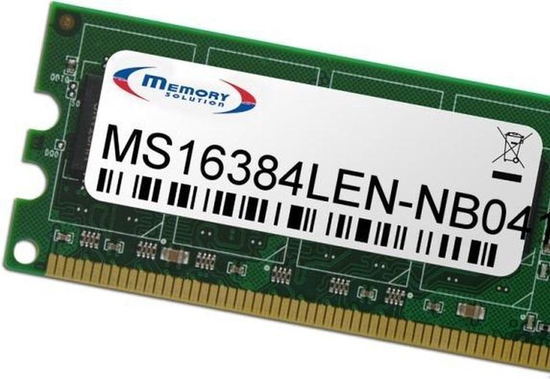 Memorysolution - MS16384LEN-NB041A - RAM - Groen - 1 x 16GB