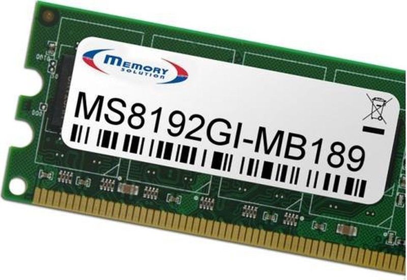Memorysolution - DDR4 - RAM - Groen - 1 x 8GB