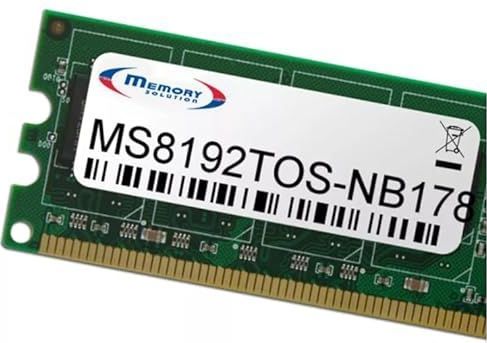 Memorysolution Memory Solution MS8192TOS-NB178 Geheugenmodule 8 GB (MS8192TOS-NB178) Merk