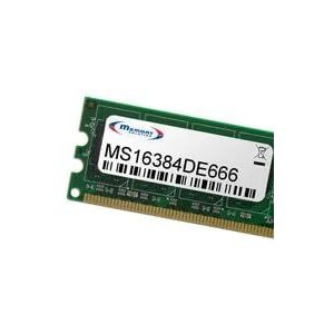 Memorysolution Memory Solution MS16384DE666, Component voor: PC/server, Intern geheugen: 16 GB, Geheugenlayout (modules x formaat): 1 x 16 GB, Kleur van het product: Zwart, Goud, Groen (MS16384DE666)