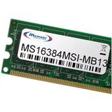 Memorysolution 16GB MSI WS65 mobiel werkstation (1 x 16GB), RAM Modelspecifiek