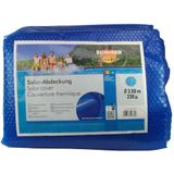 Summer Fun Zomerzwembadhoes solar rond 350 cm PE blauw