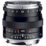 Zeiss - Planar T* 50mm F/2.0 - Camera Lens - Zwart