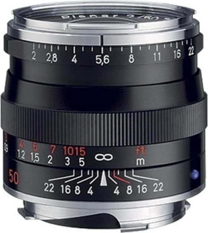 Zeiss - Planar T* 50mm F/2.0 - Camera Lens - Zwart