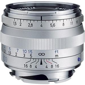 Zeiss - C Sonnar T 1.5 / 50 mm ZM - Objectief - Zilver