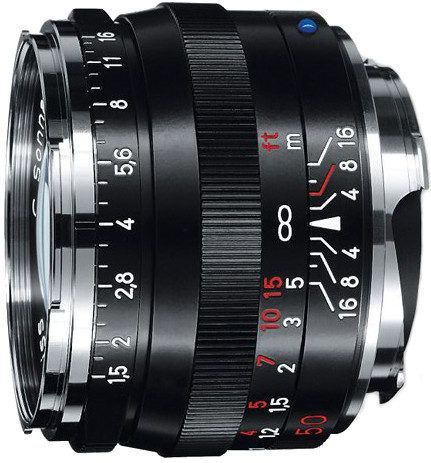 Zeiss - ZM C Sonnar T* 50mm f/1.5 - Objectief - Zwart - Filtermaat 46mm