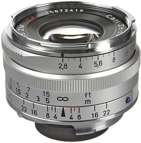 Zeiss - 35mm F/2.8 C-Biogon T* - Groothoeklens - Zilver - ZM