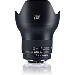 Carl Zeiss Milvus 2.8/21 lens, zwart