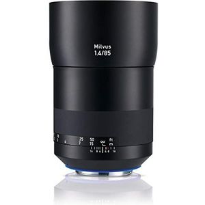 Carl Zeiss Milvus 1.4/85 SLR standaard lens zwart - lenzen en filter (SLR, 11/9, standaardobjectief, Canon EF, 24°, 16°)