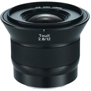 ZEISS Touit 2.8/12 voor Sony APS-C 0000-2030-526 hybride camera's (E-Mount) zwart