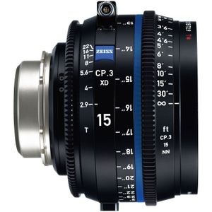 Zeiss Compact Prime CP.3 XD 15mm T2.9 PL-vatting met eXtended Data