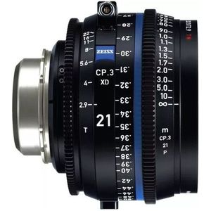 Zeiss Compact Prime CP.3 XD 21mm T2.9 PL-vatting met eXtended Data