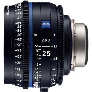 Zeiss Compact Prime CP.3 25mm T2.1 Sony FE-vatting