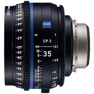 Zeiss Compact Prime CP.3 35mm T2.1 Canon EF-vatting